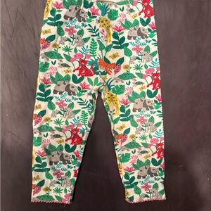Baby Boden Multicolor Animal Print Leggings